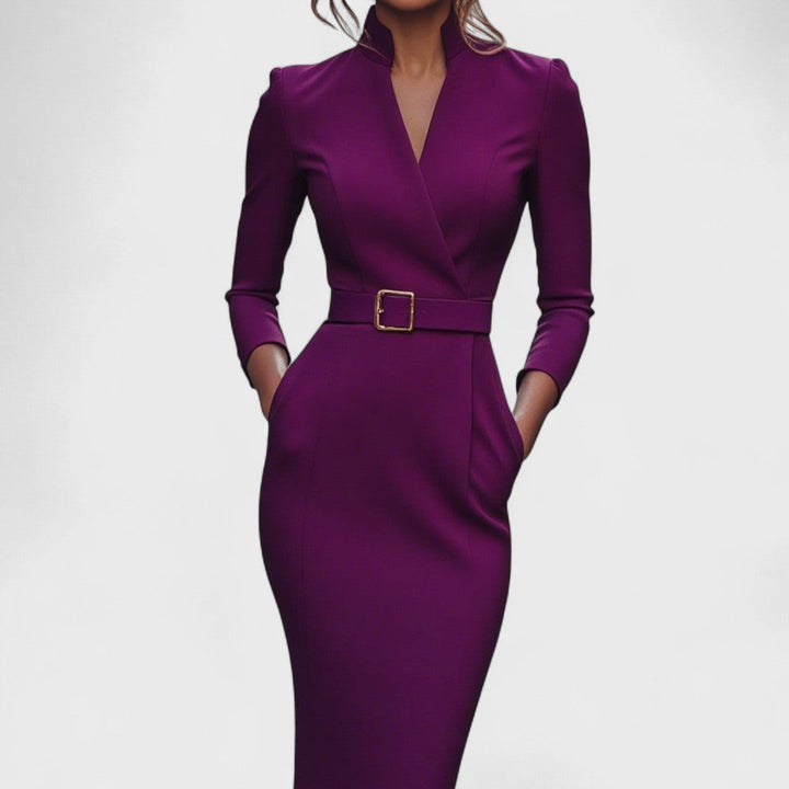 Ivy | Elegant Dress with Belt
