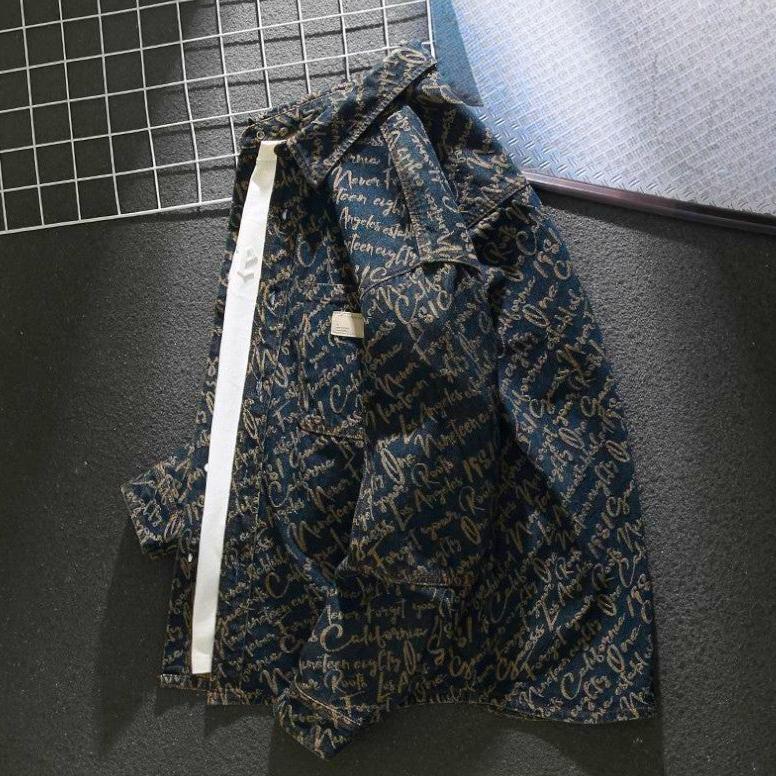 Weston | Denim Scripture Jacket