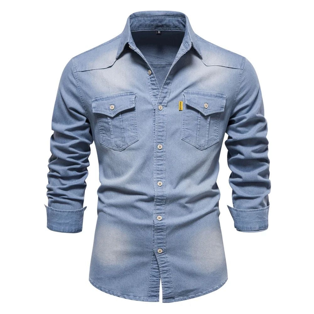 Kilian | High-Quality Cotton Denim Shirt