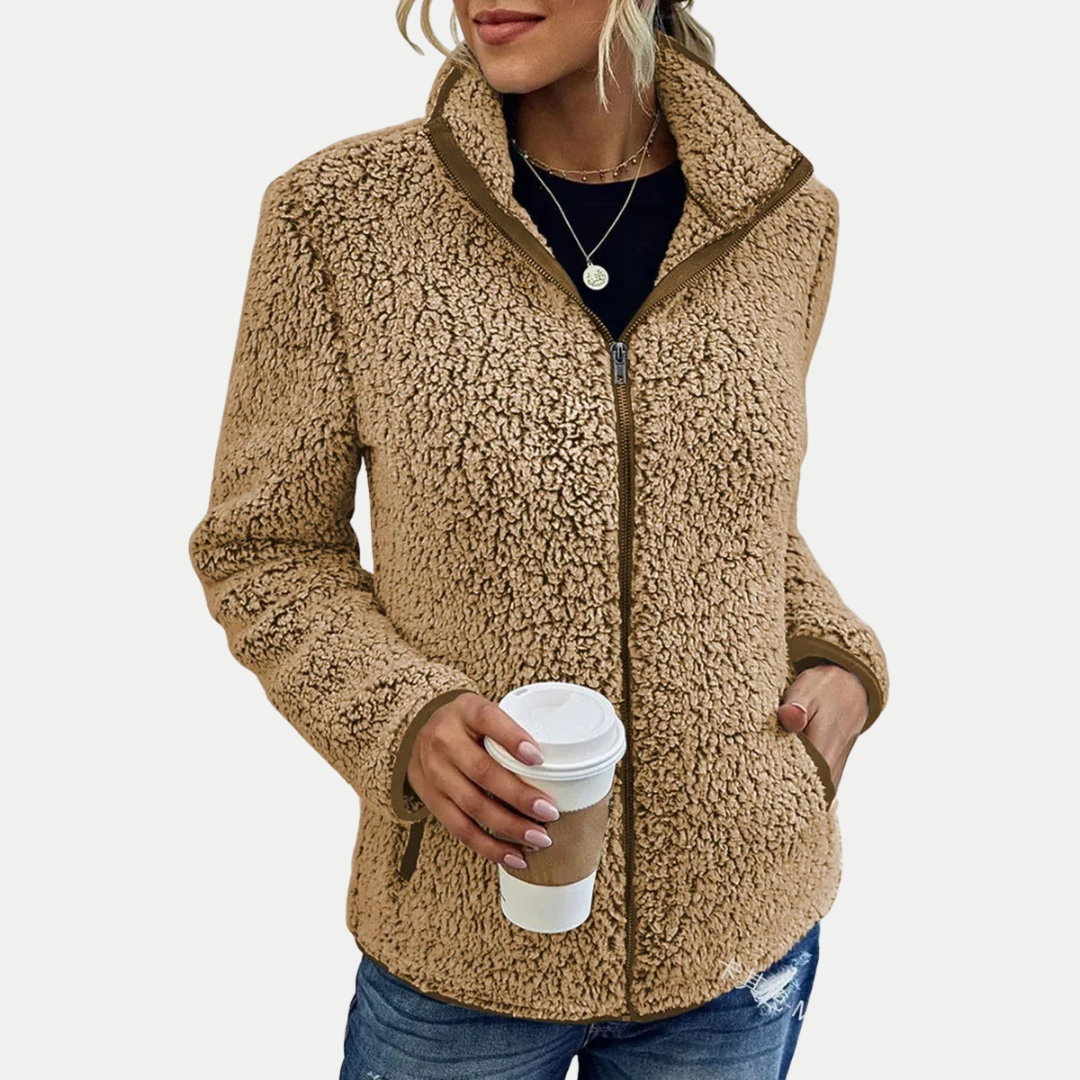 Sofia | Elegant Casual Fleece Jacket
