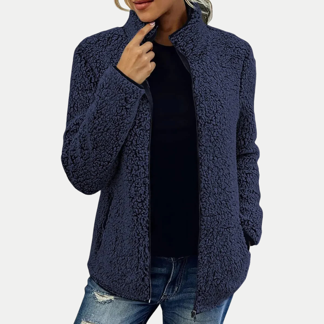 Sofia | Elegant Casual Fleece Jacket