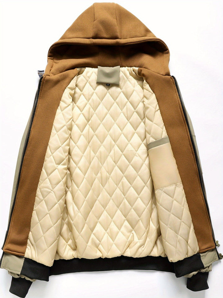 Tate | Men's Padded Bomber Jacket