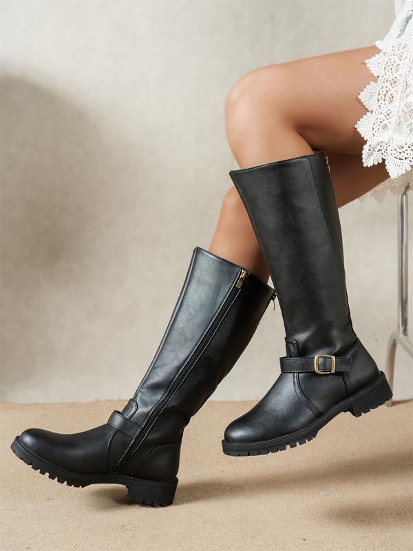BELSIE | Elegant Women's Boots with Low Heel