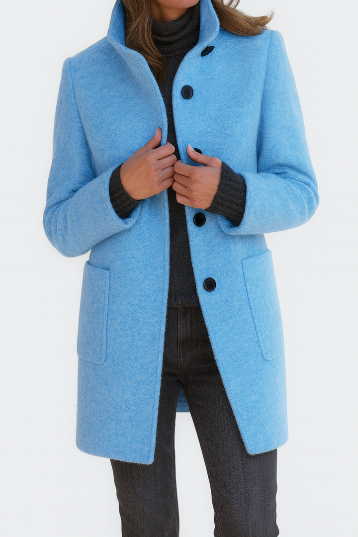 Isobel | Coat with High Collar