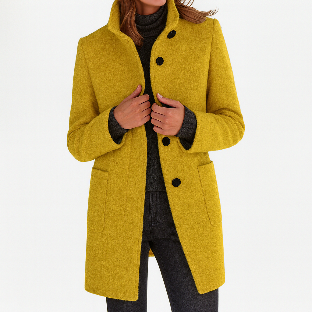 Isobel | Coat with High Collar