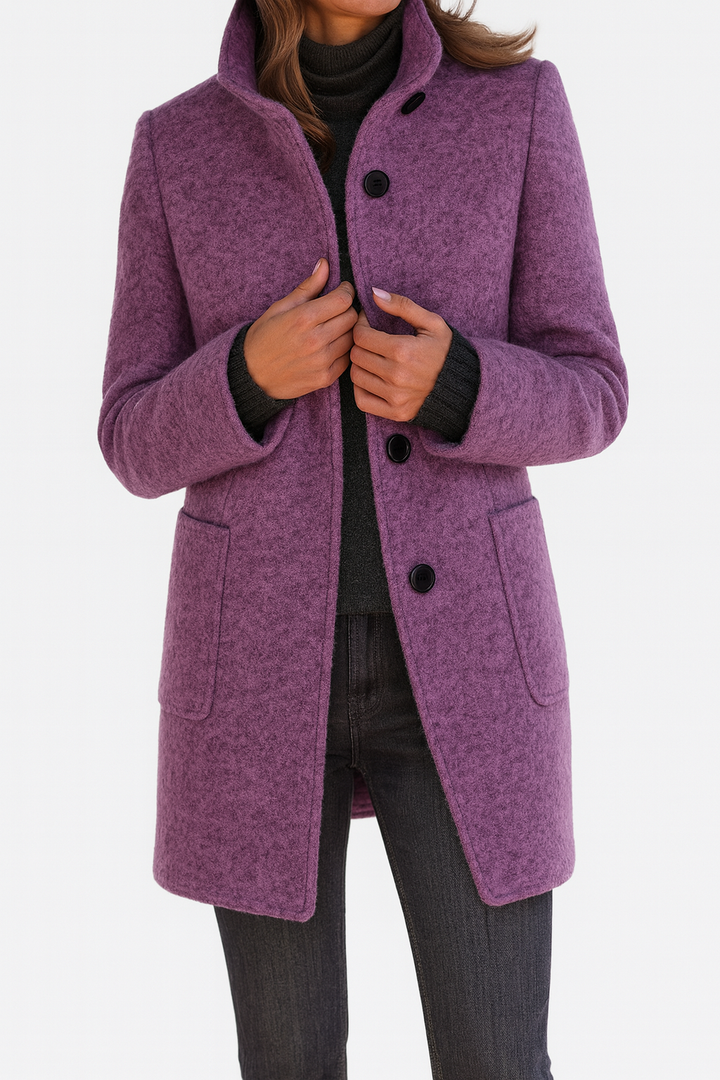 Isobel | Coat with High Collar