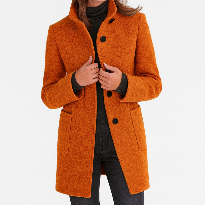 Isobel | Coat with High Collar