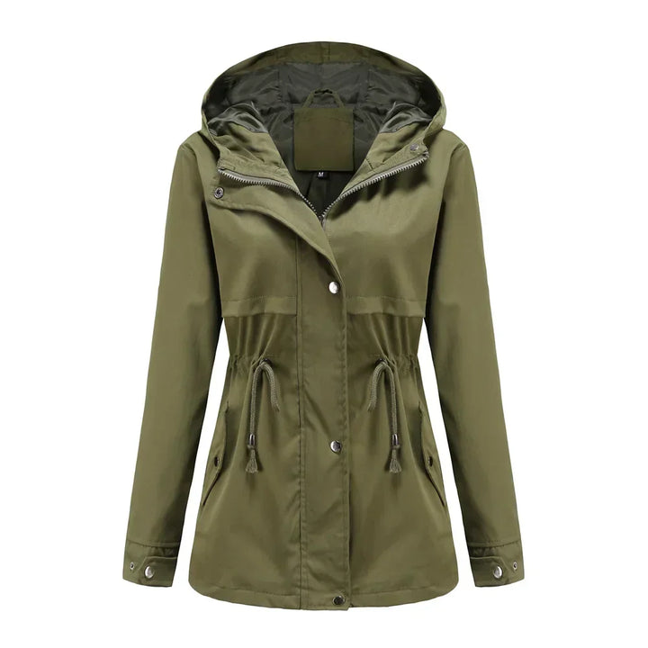 Lydia | Hooded Windbreaker Waterproof Coat