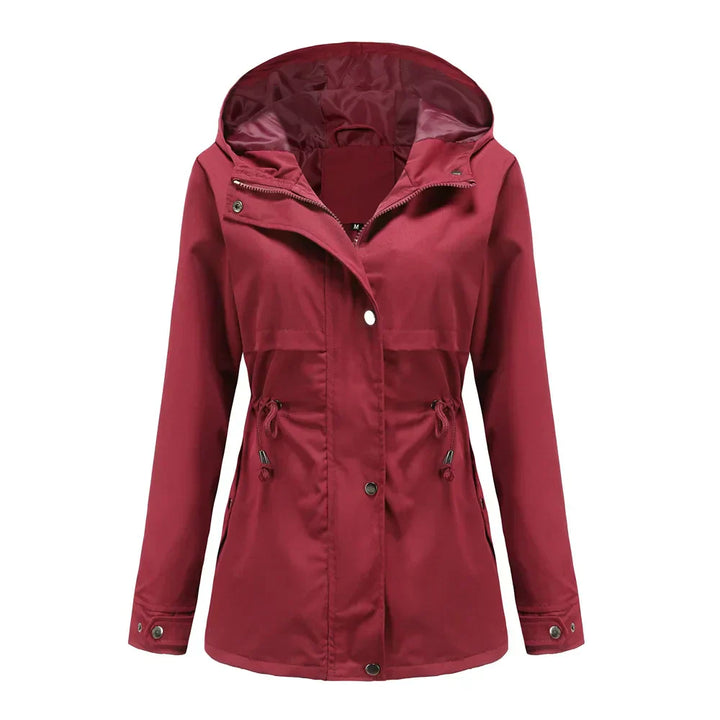 Lydia | Hooded Windbreaker Waterproof Coat