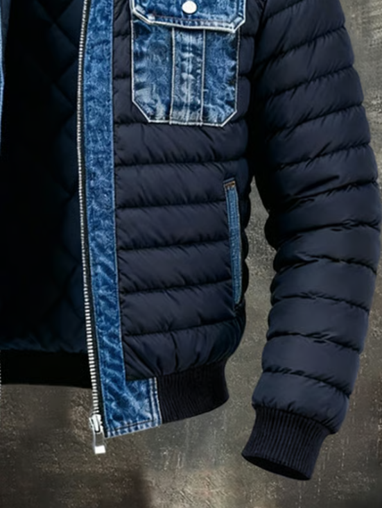 Fraser | Hybrid Denim Quilted Jacket
