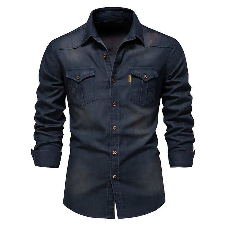 Kilian | High-Quality Cotton Denim Shirt