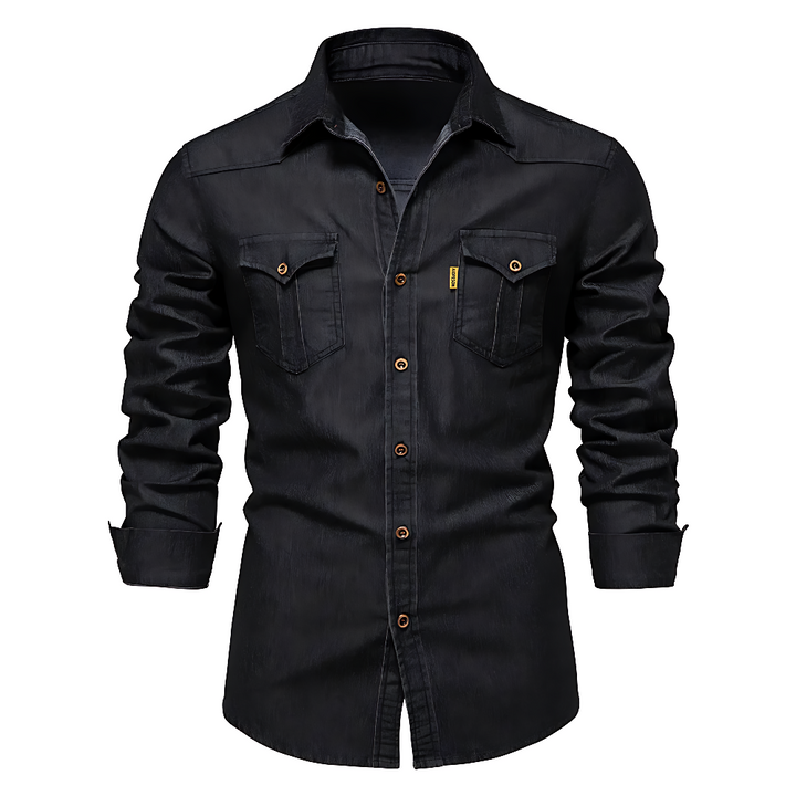 Kilian | High-Quality Cotton Denim Shirt